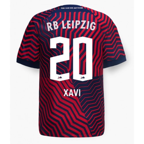 RB Leipzig Xavi Simons #20 Gostujuci Dres 2023-24 Kratak Rukav